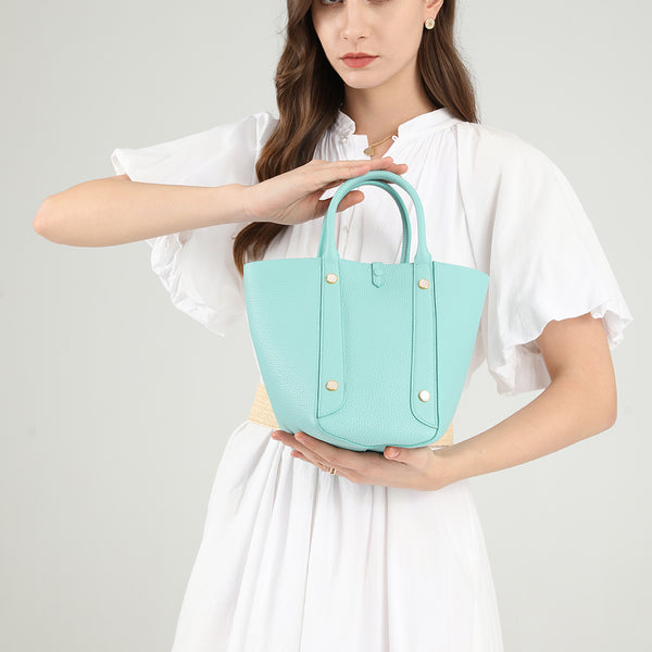 Tiffany & Co. Leather Tote Shopping Bag