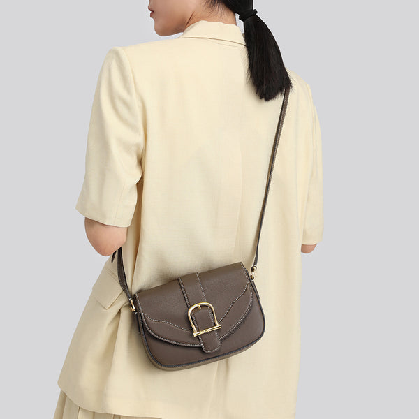 The Grand Pelle Handcrafted Crossbody Bag