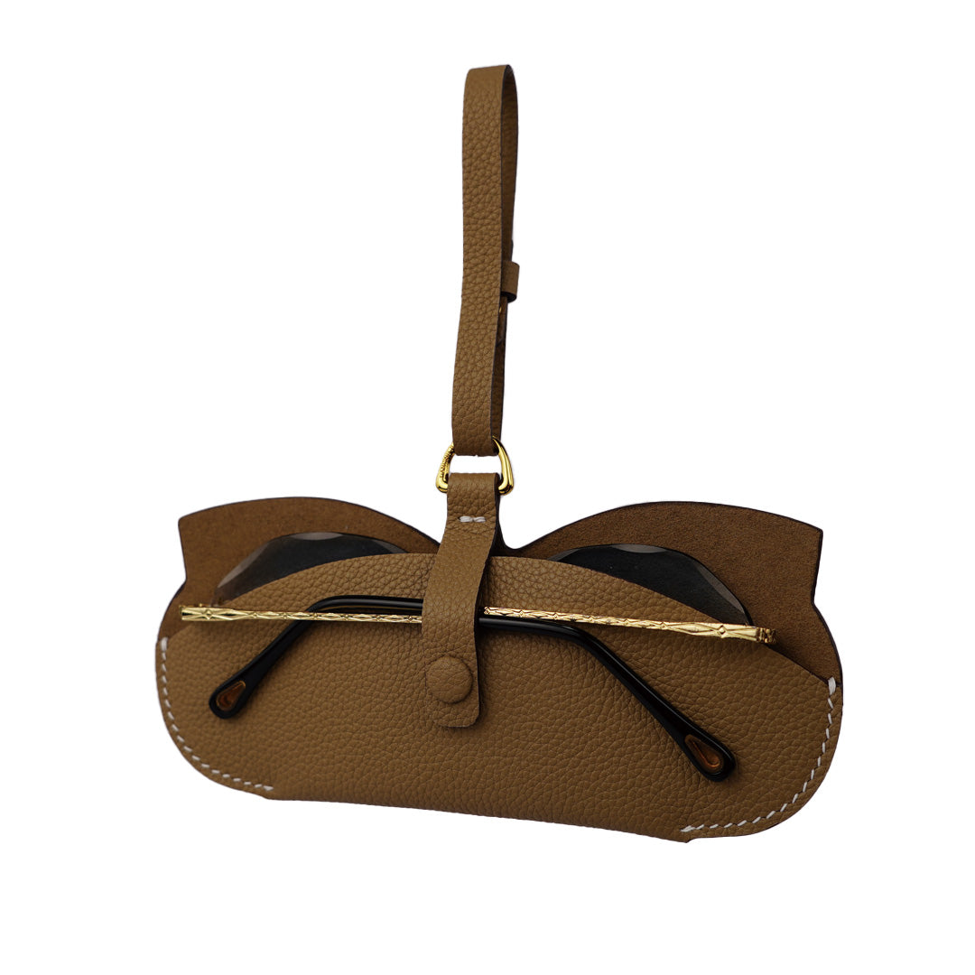 TIANQINGJI Handmade Swift Leather Boston Tote Bag